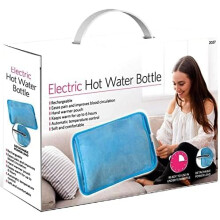 Rechargeable Electric Hot Water Bottle - Blue - 2027