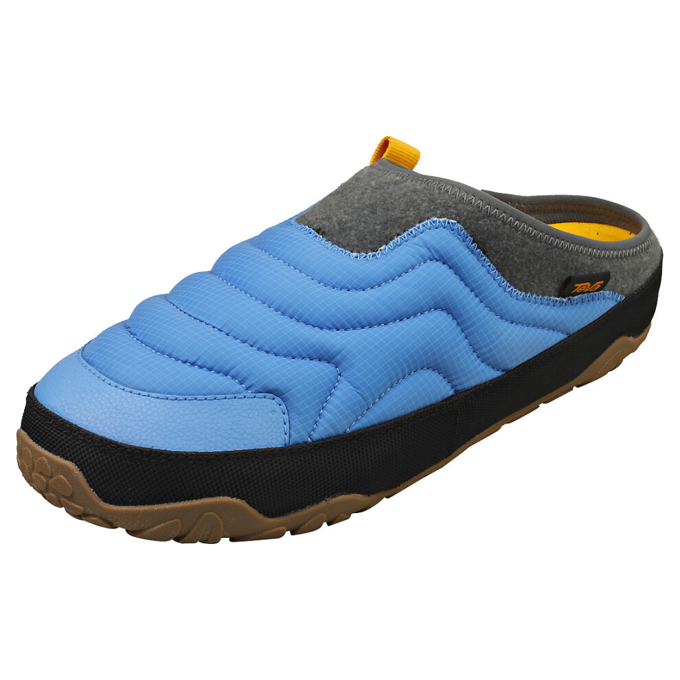 (7) Teva Reember Terrain Mens Slip On Shoes in Blue Grey