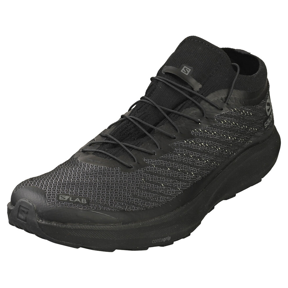 (8) Salomon S/lab Pulsar Unisex Casual Trainers in Black