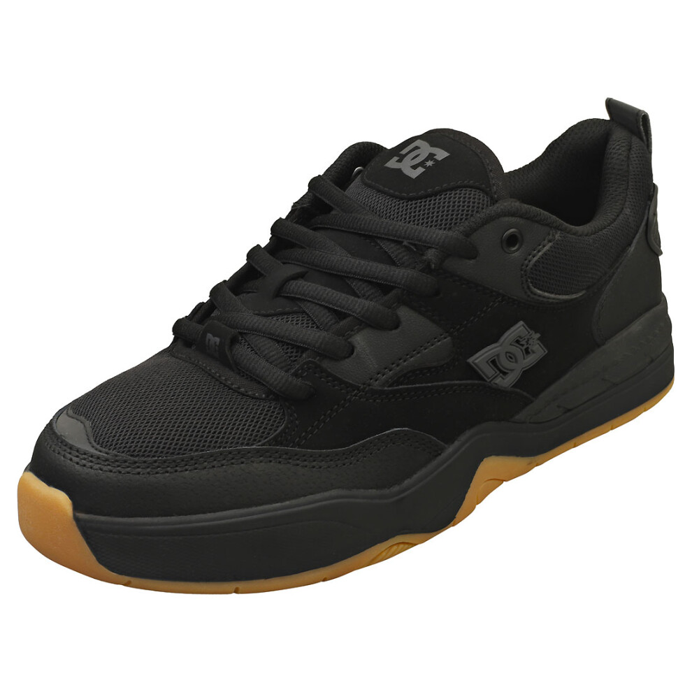 (8.5) DC Shoes Ascend Mens Skate Trainers in Black Gum