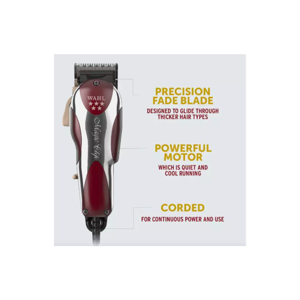 Wahl 5 Star Series Magic Clip Hair Clipper Corded Trimmer