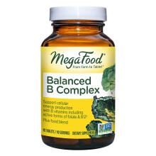 MegaFood Balanced B complex - Helps Support cellular Energy with Vitamins B1, B2, B3, B5, B6, B7, B9, B12 - gluten-Free and Dairy-Free - Vegan - 90 T