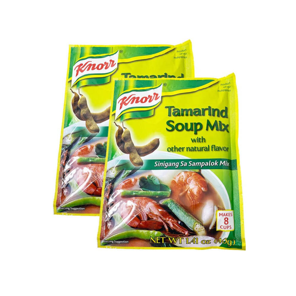 Knorr Tamarind Soup Mix (Sinigang sa Sampalok Mix), 141oz (40g), 2-pack