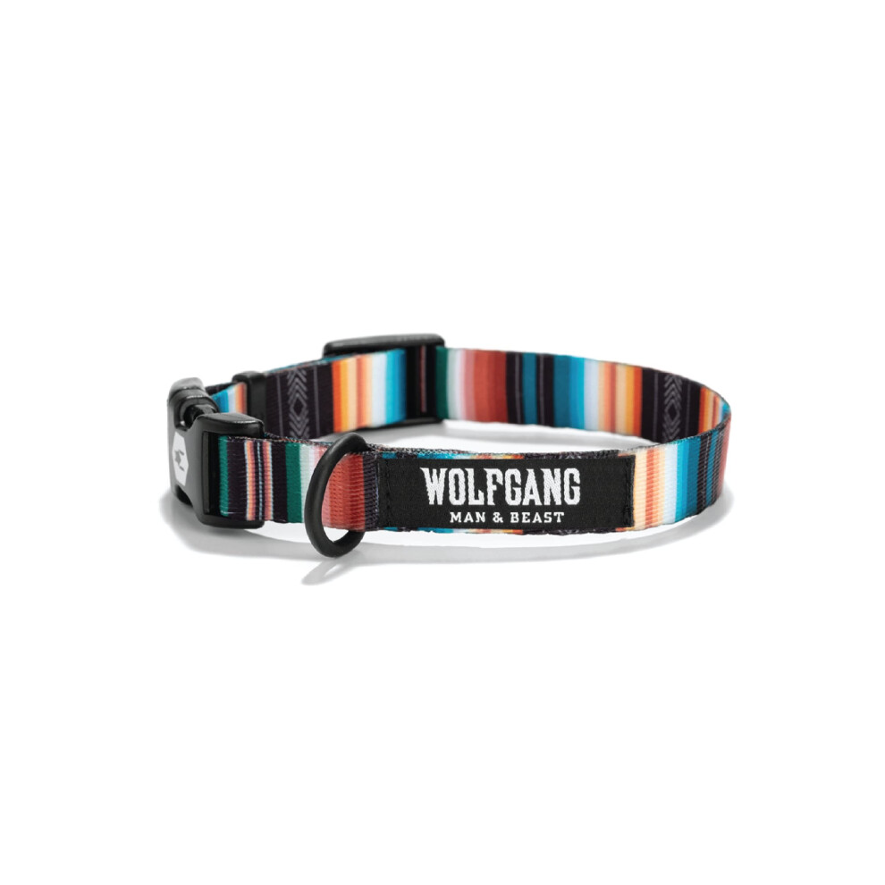 Photos - Dog Clothing Wolfgang Premium Adjustable Dog Training Collar, Made in USA, LostArt Print, Small (5/8 Inch x 8-12 Inch)
