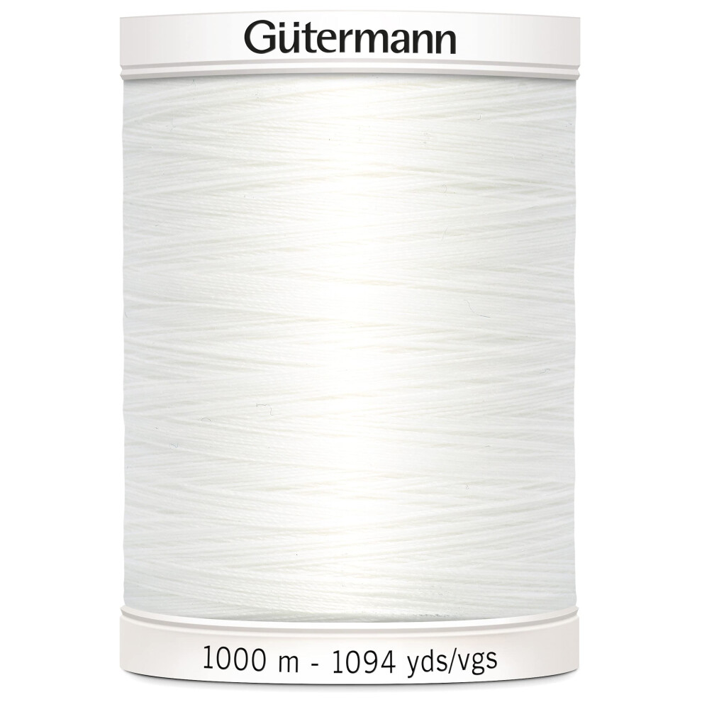 gutermann Sew-All Thread 1,094yd, Nu White