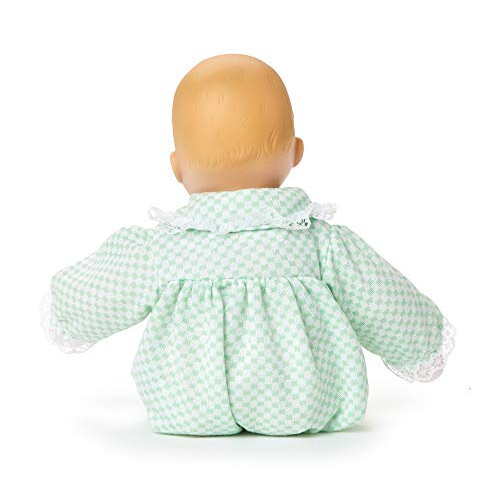 Boneca de Bebê Huggums de 30 cm, Estampa Verde Menta, Tom de Pele Clara 1