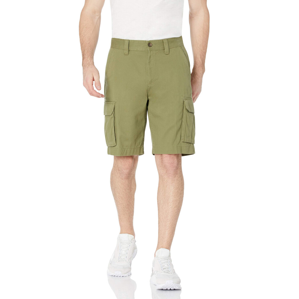 Men's Classic-Fit Cargo Short (Available in Big & Tall), Light Olive, 40