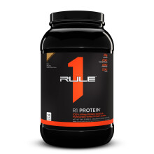 Rule One Proteins, Mélange de Poudre de Protéine R1 à Boire, Mocha Café, 1,98 lb (899 g)