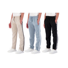3 paquetes para nios pantalones atlticos pantalones de chndales activos para nios adolescentes abiertos de velln de entrenamiento juvenil entren