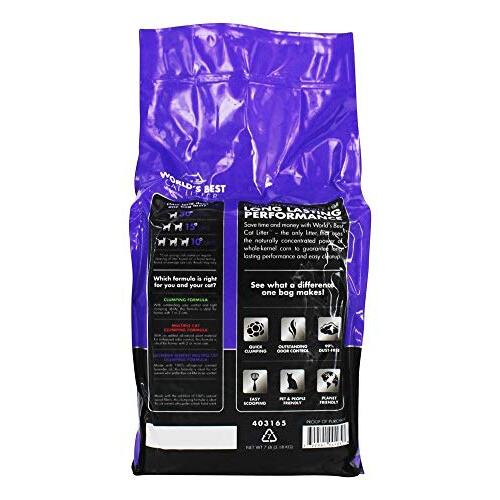 World's Best Cat Litter Λαβαντέλα Σαφής Συσκευασία 7 Λιβρών 1