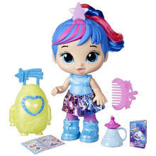 Baby Alive Star Besties Puppe Stellar Skylar, 20 cm Weltraum-Themenpuppe für Kinder ab 3 Jahren, inklusive Zubehör