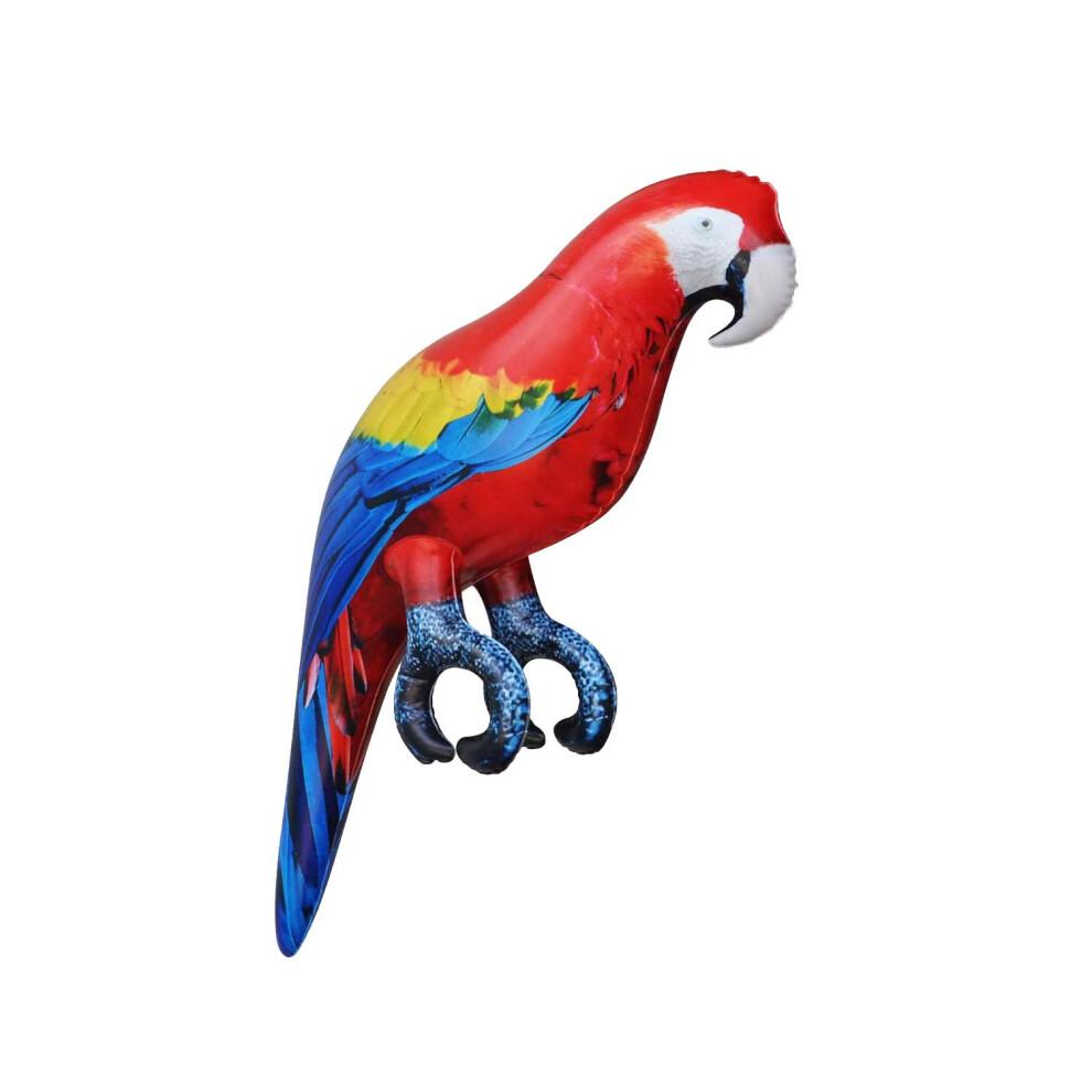 Jet Creations Parrot Inflatable Pet Scarlet Macaw 24" Tall For Party Gift Luau Decoration Novelty Prop By Jet-Parrot