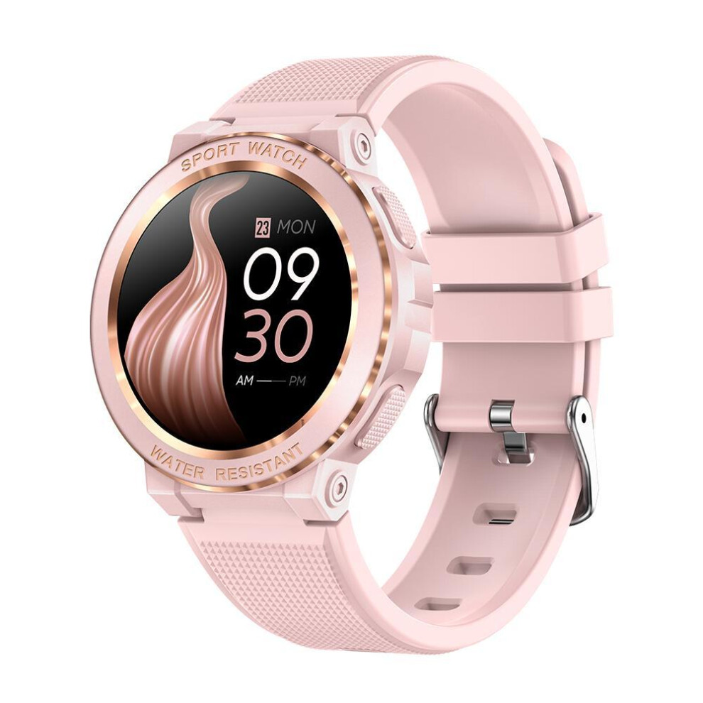 (pink) MEVADEN Sport Smart watch Women Bluetooth Call Smartwatch IP68 Waterproof Activity Tracker Heart Rate Monitor for iOS Android
