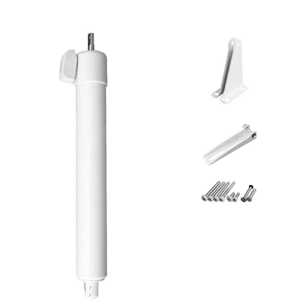 Touch 'N Hold Smooth - Heavy Duty Door Closer System (White) 856094003010