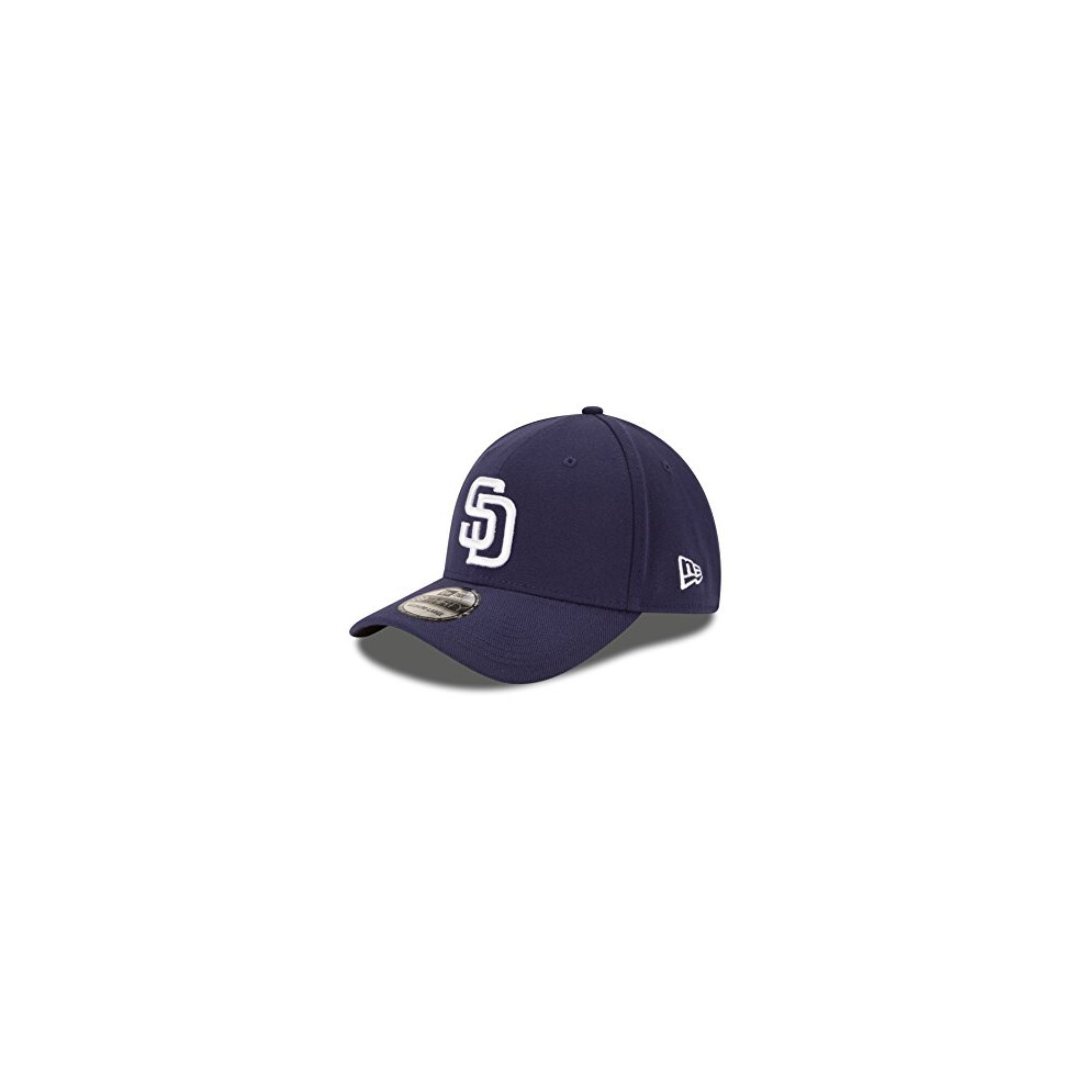 MLB San Diego Padres Team Classic Game 39Thirty Stretch Fit Cap, Blue, Medium/Large