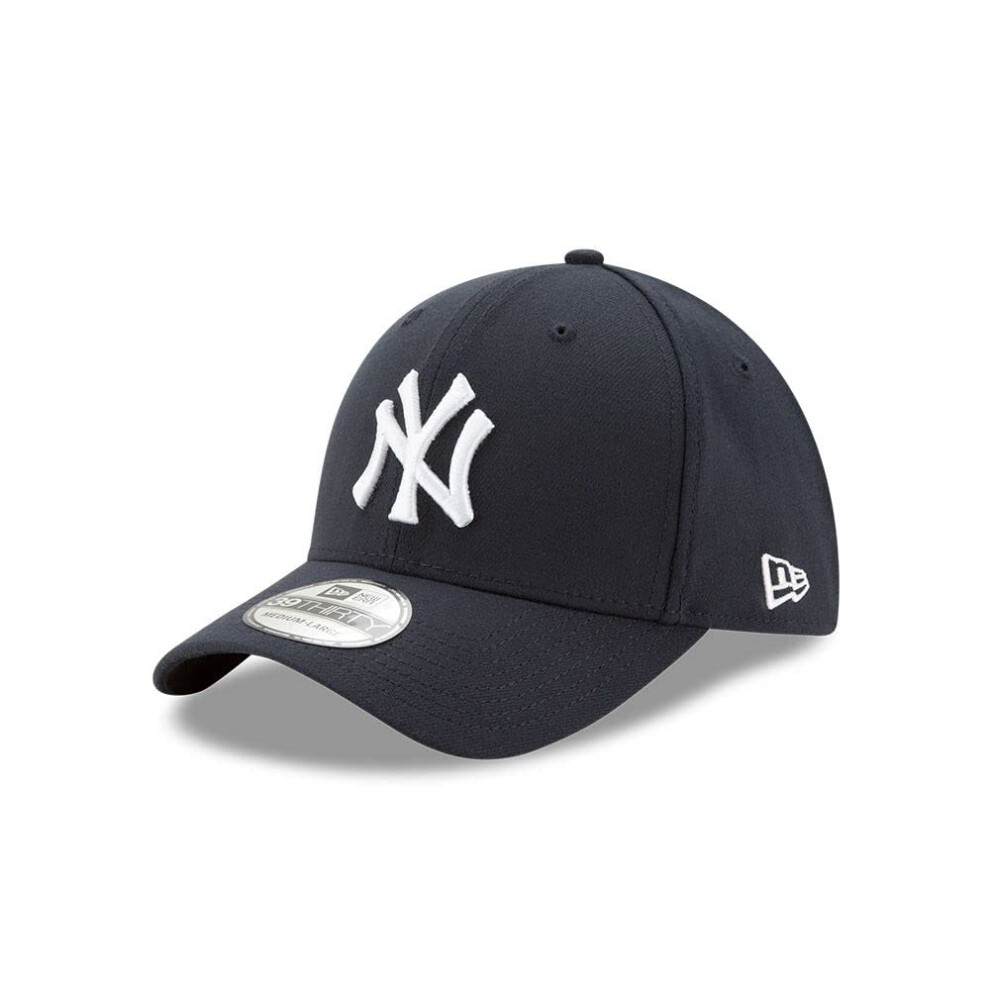 MLB New York Yankees Team Classic Game 39Thirty Stretch Fit Cap, Blue, Large/X-Large