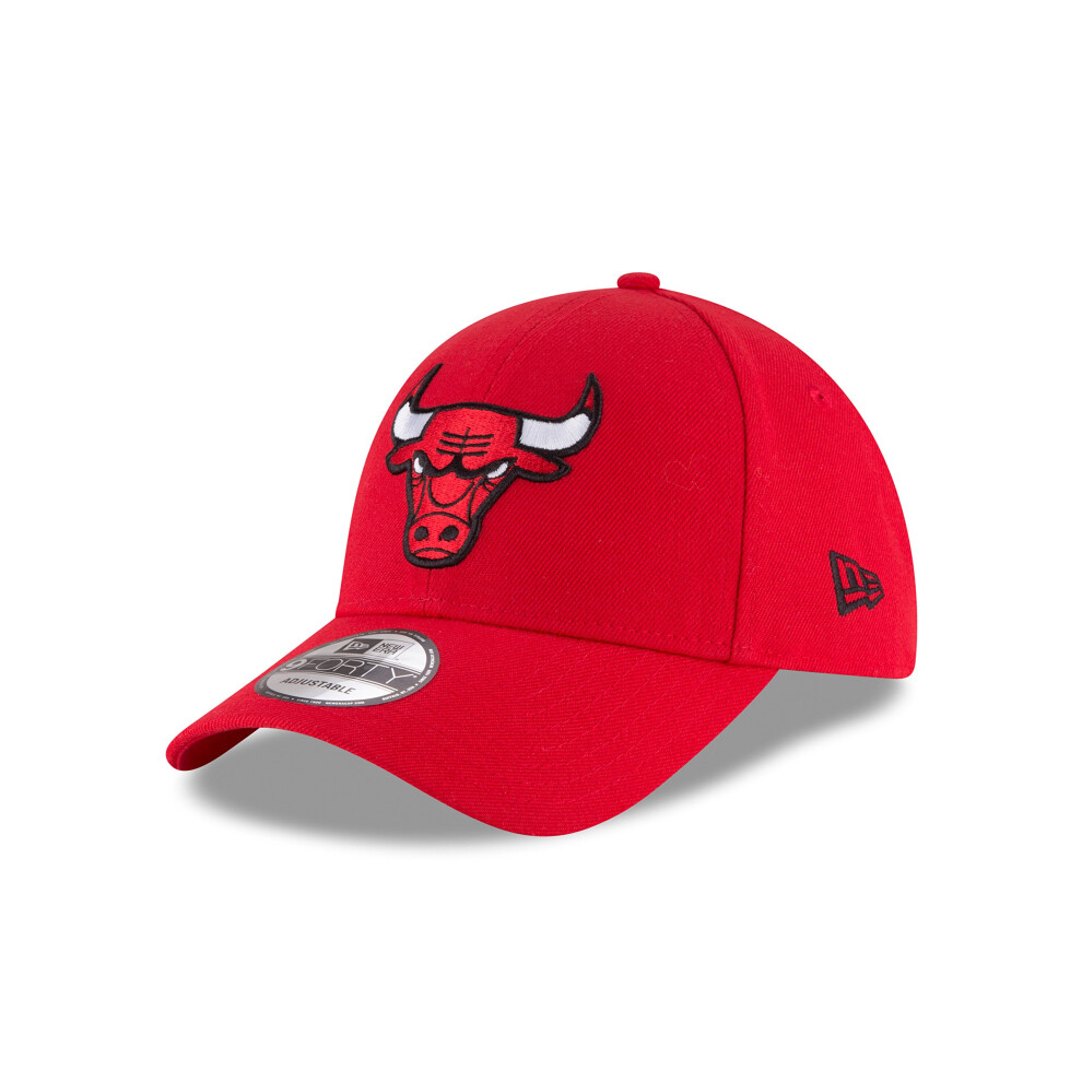 New mens Era NBA Chicago Bulls The League 9Forty Adjustable Cap, Red, One Size