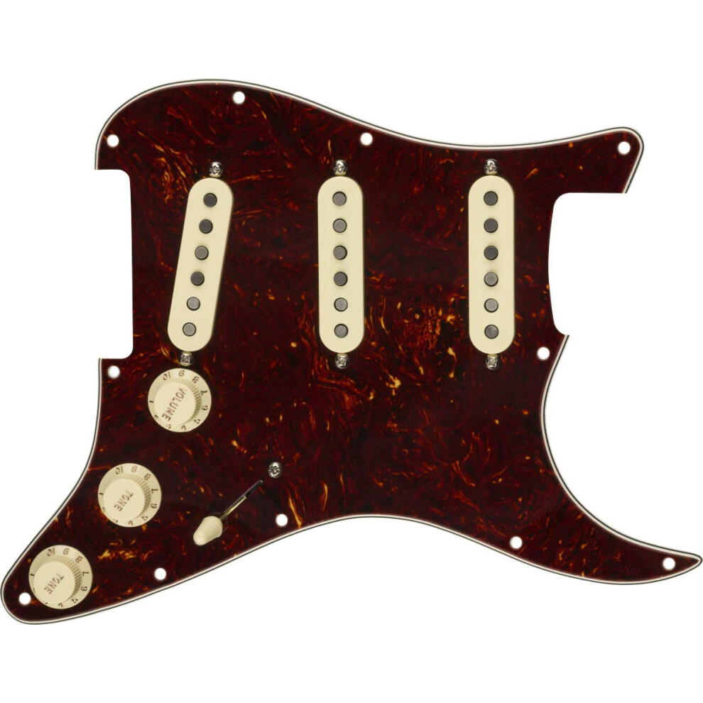 Fender Fat '50's Prewired Stratocaster Pickguard - Tortoise