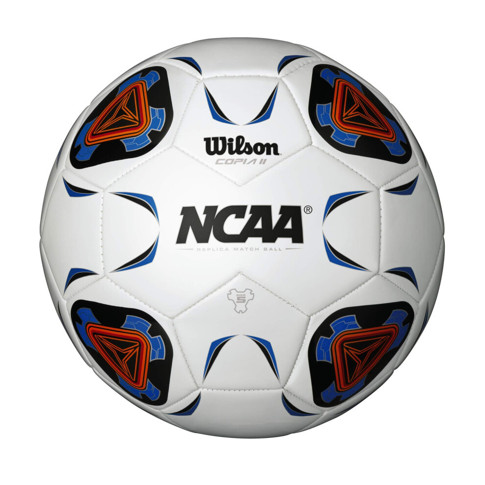 WILSON NCAA Copia II Soccer Ball, White - Size 4