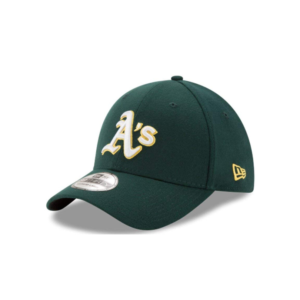 New Era Men's MLB Team Classic 39THIRTY Stretch Fit Cap Road, Green, Medium/Large