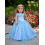 Vestido Azul - Conjunto de 2 Peças - Vestido Azul, Sapatilhas Prateadas - Roupa para Boneca de 18 polegadas 3