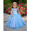 Vestido Azul - Conjunto de 2 Peças - Vestido Azul, Sapatilhas Prateadas - Roupa para Boneca de 18 polegadas 5