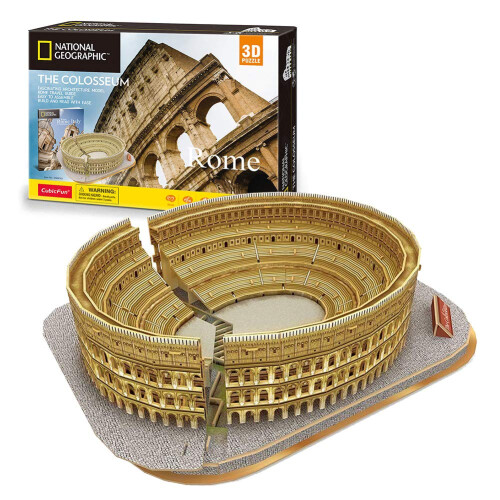 3D Παζλ για Ενήλικες και Παιδιά 8-10 ετών National Geographic Κολοσσαίο Ρώμης