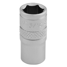 Draper 16522 5/16" 6Pt Socket 1/4 Drive