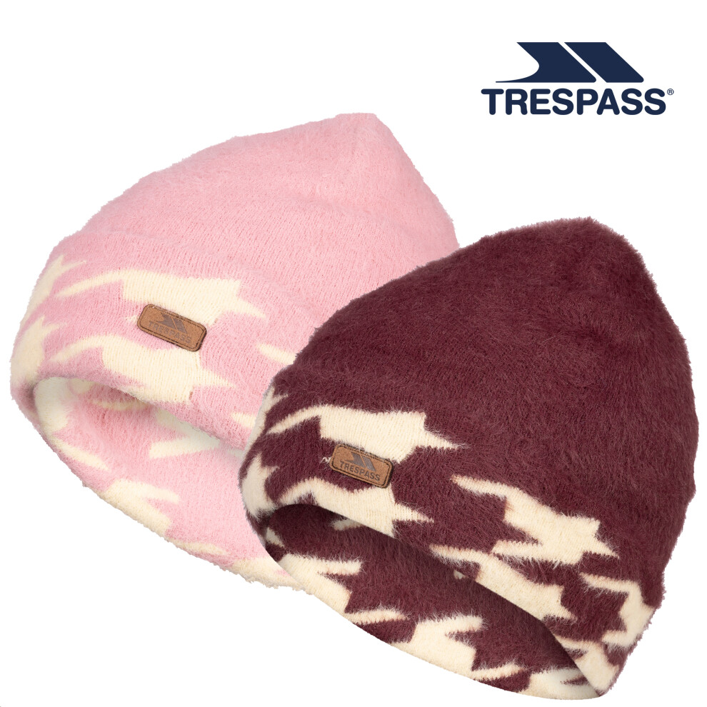 Trespass Womens Beanie Reversible Toffy
