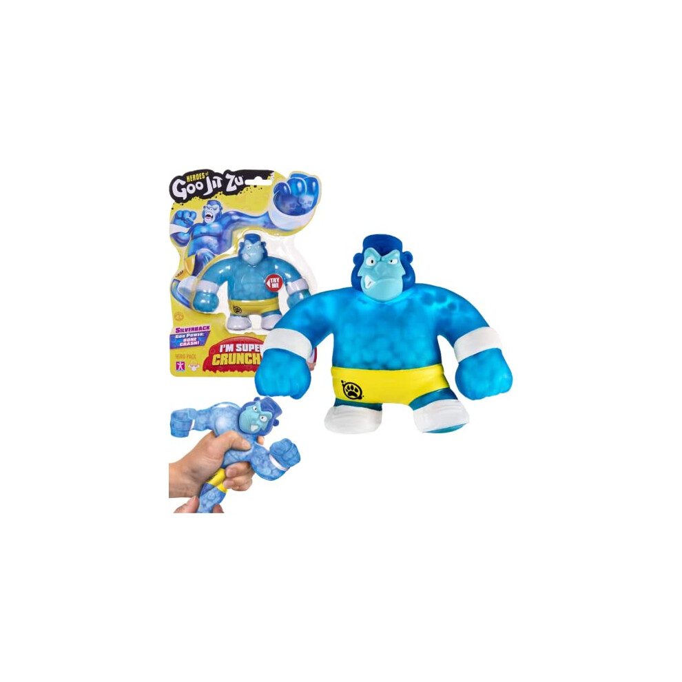 Heroes of Goo Jit Zu - Crunchy Gorilla Action Figure, Silverback