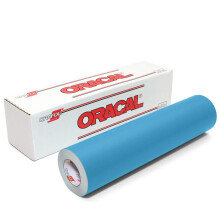 Oracal ORAMASK 813 Stencilfolie – Für präzise Bastel- und Maltechniken, ablösbar, matt, blau-transparent, wasserfest, 30,5 cm  45,7 m