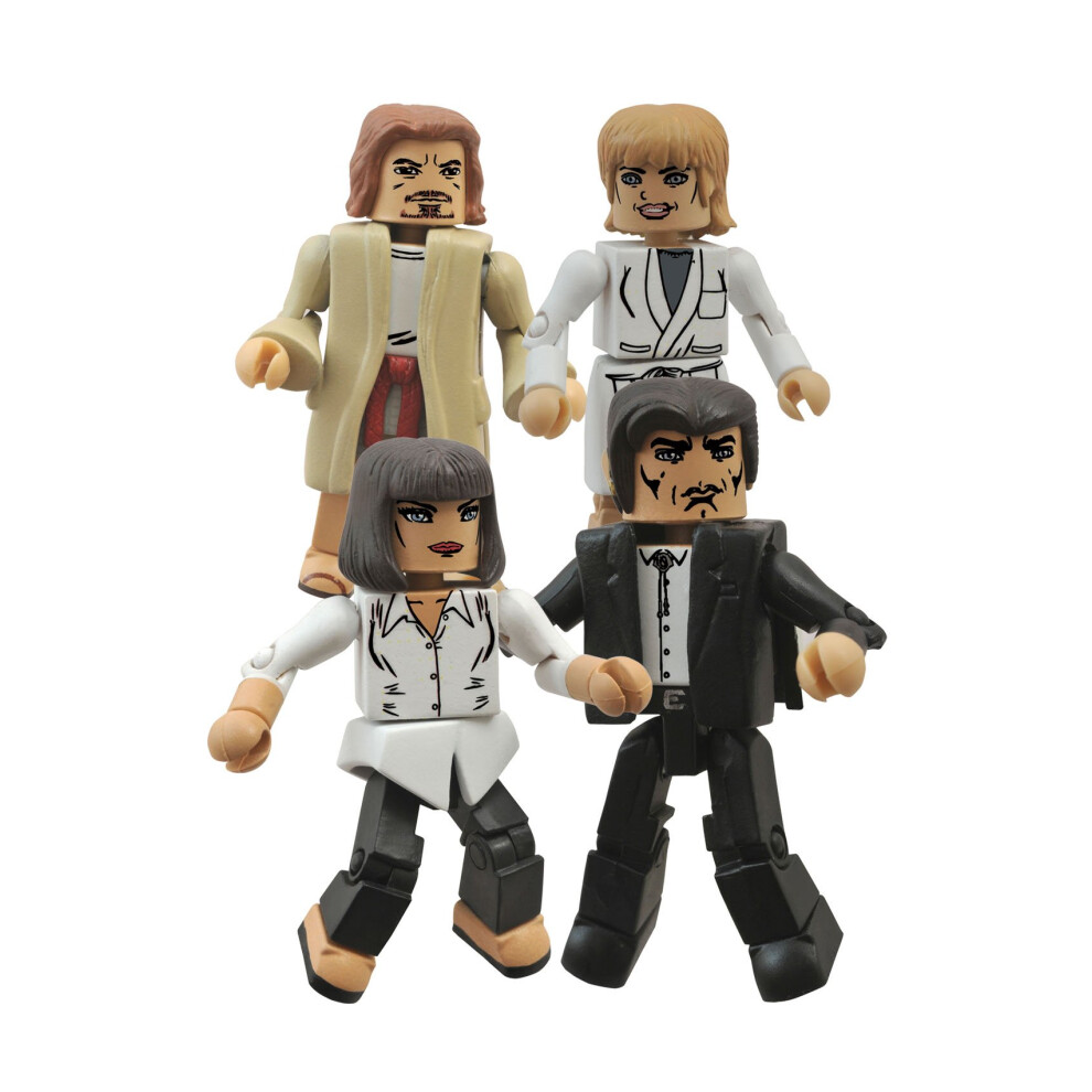 Diamond Select Toys Pulp Fiction: 20th Anniversary Mia & Vincent's Night Out Box Set