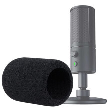 Schaumstoff-Mikrofon-Windschutzscheibe  Mikrofonabdeckung, Pop-Filter, mageschneidert fr Razer Seiren X Streaming-Mikrofon