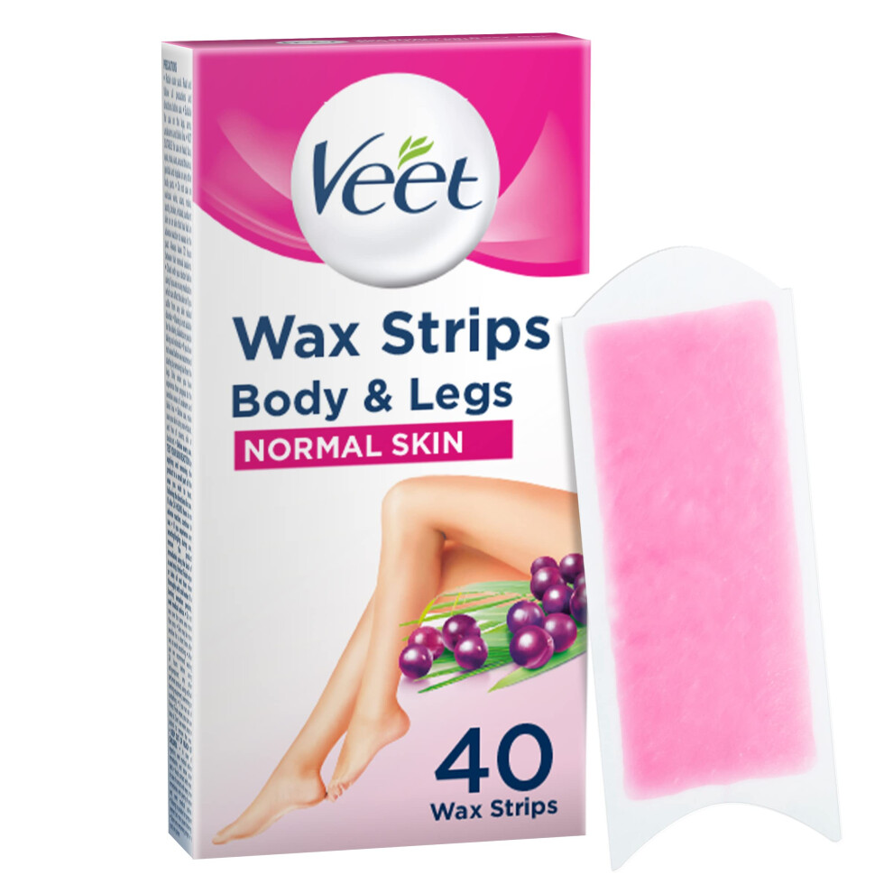 Veet Ready To Use Wax Strips Normal x 40