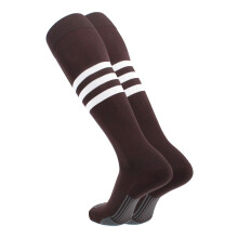 TCK Performance honkbal-/softbalsokken (bruin/wit medium)