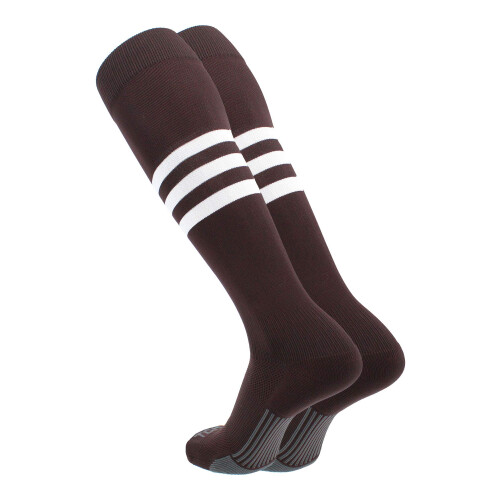 TCK Performance honkbal-/softbalsokken (bruin/wit medium)