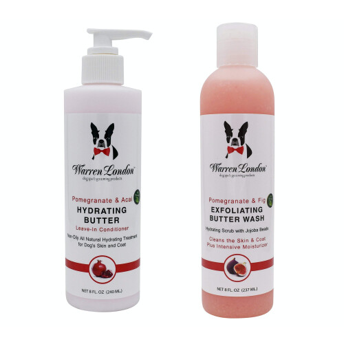 Warren London 8oz Συνδυασμός Βουτύρου - Σαμπουάν & Μαλακτική Κρέμα Σκύλου 1