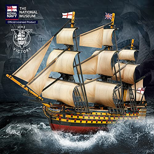 CubicFun 3D Παζλ HMS Victory Σκάφος Μοντέλο για Ενήλικες και Εφήβους, 189 Τεμάχια, T4019h 1