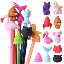 Mr. Pen-Animal Topper Erasers 22 Pack 8 Pack Take Apart Animal Erasers Pencil Toppers Pencil Erasers Toppers For Kids Eraser Tops Cap Erasers til