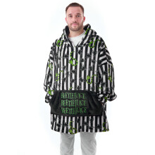 Beetlejuice Blanket Hoodie (Mens Multicoloured)