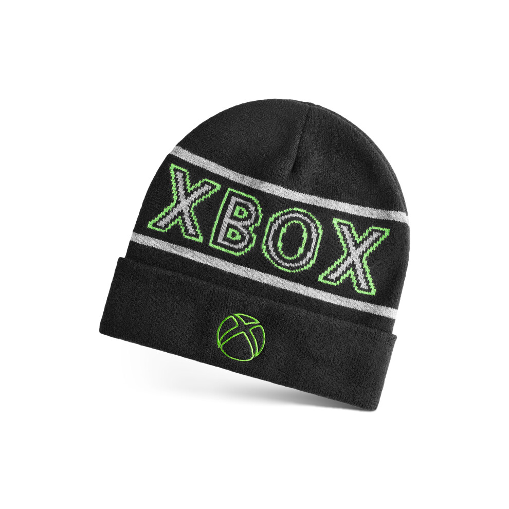 Xbox Beanie Hat (Boys Black)