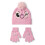 Disney Disney Beanie and Gloves Set (Girls Pink) 1