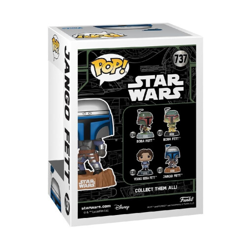 Funko Funko Pop Star Wars Jango Fett Figure 737 2