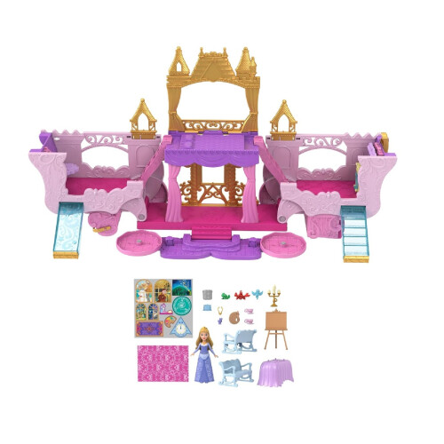 Mattel Disney Prinsesse Små Dukker Vogn Til Slot 1