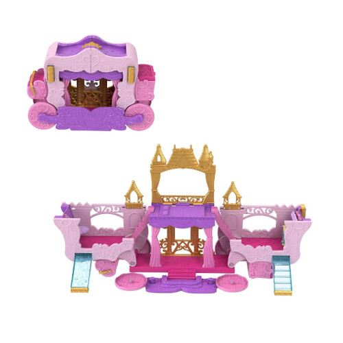 Mattel Disney Prinsesse Små Dukker Vogn Til Slot