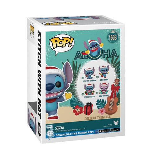 Funko Funko Pop Disney Stitch With Hat Figure 1503 2