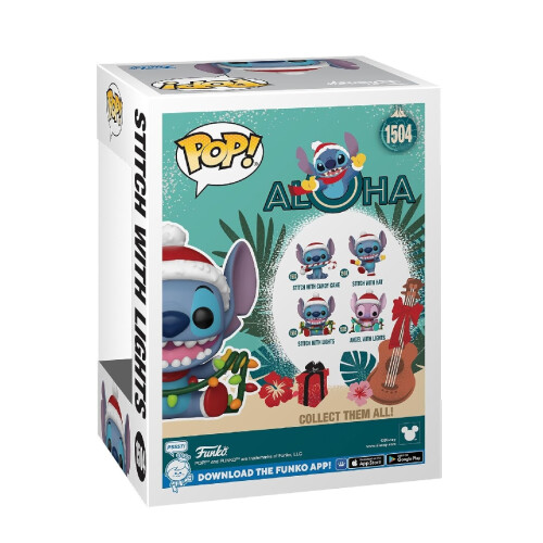Funko Funko Pop Disney Stitch With Lights Figure 1504 2