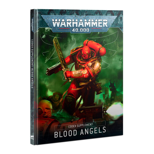 Warhammer Games Workshop Warhammer 40k Blood Angels: Codex Supplement 41-01 - Tabletop Miniatures Wargame
