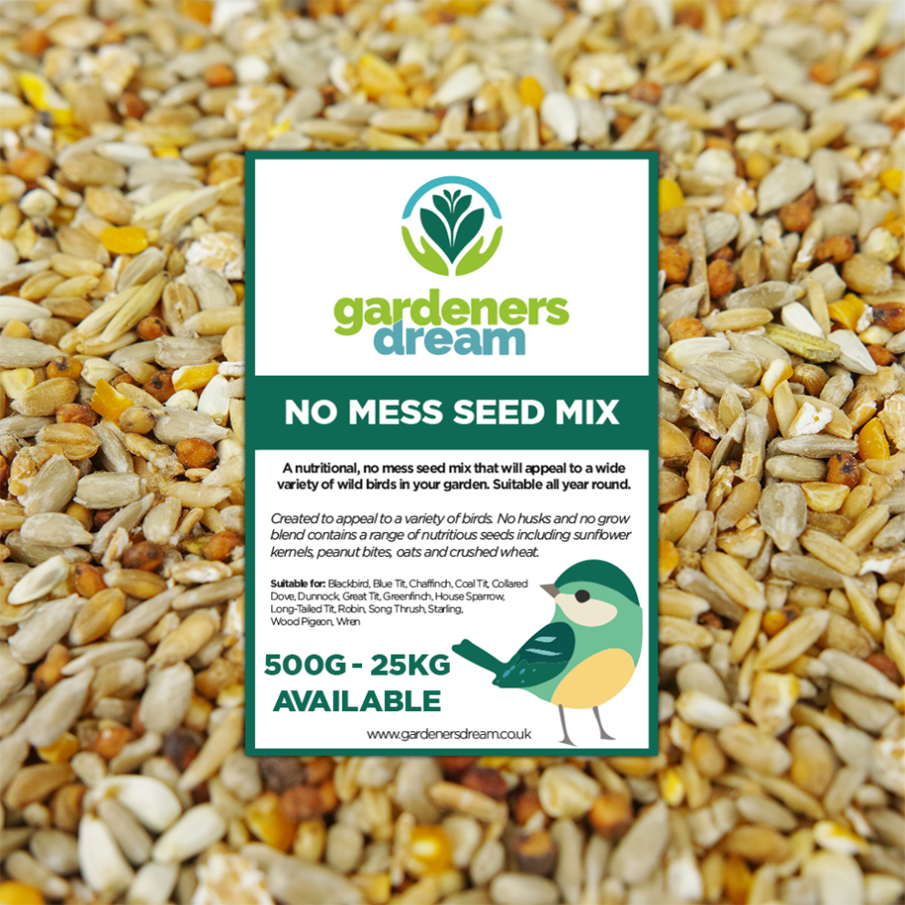 GardenersDream No Mess Seed Mix (1kg)