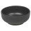 URBN-CHEF (24Pc Black) Coloured Stone Ceramic Dinnerware Crockery Plates Bowls Dining Set 6